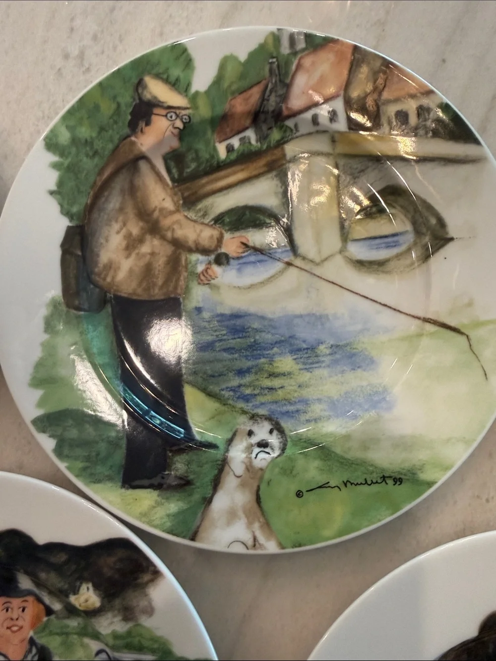 Williams Sonoma - Perigord Guy Buffet Salad Plates.